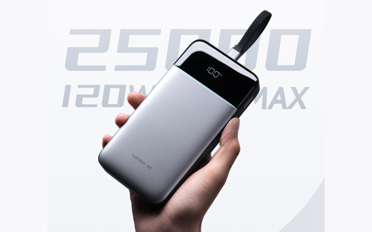 Cuktech 25 Super Power Block SE: внешний аккумулятор емкостью 25 000 мА•ч