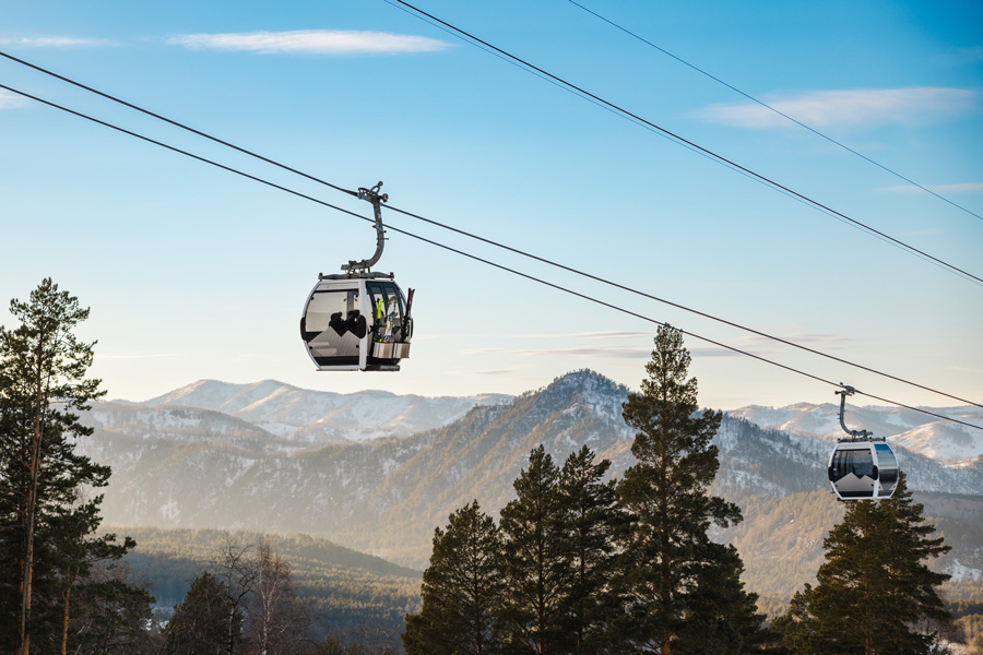 Мегафон: усилена связь на склонах горнолыжного курорта Манжерок
