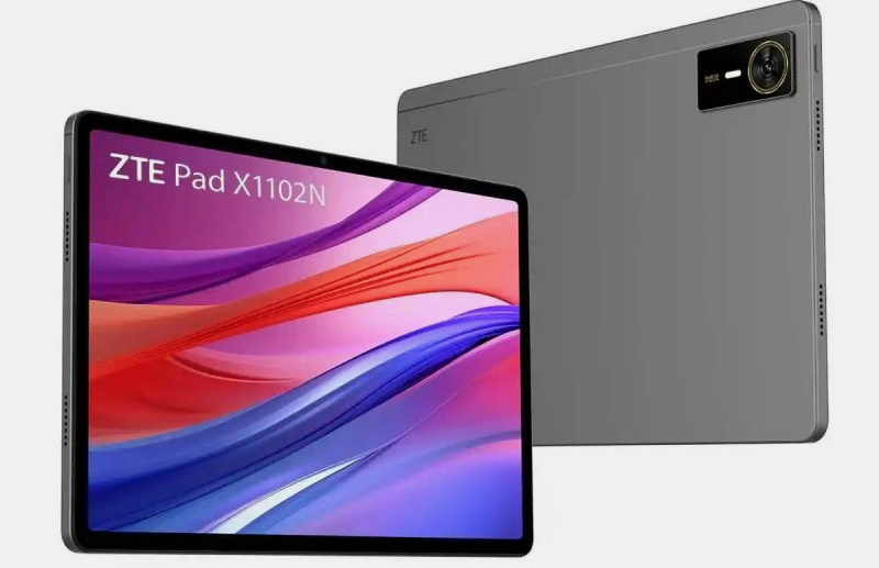 Планшет ZTE Pad X1102N: процессор Unisoc T8100 и батарея на 7670 мА*ч