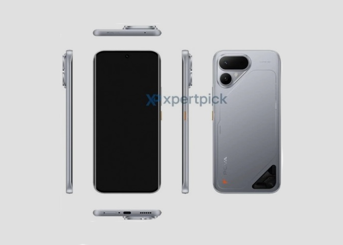 В сеть утекли спецификация и изображения Tecno Pova Curve 2