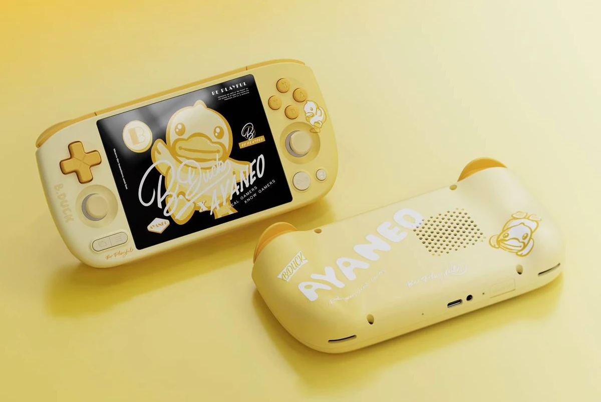 Компания Ayaneo выпустила лимитированную серию игровых консолей Pocket Air Mini × B.Duck