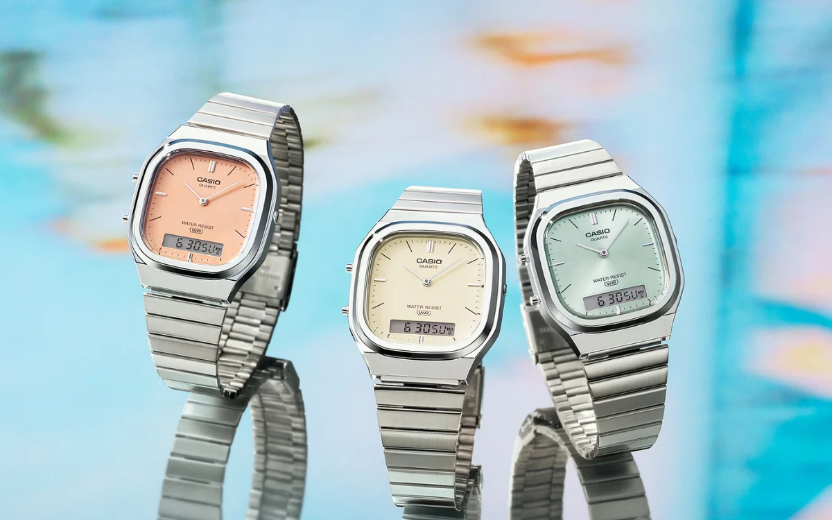 Casio выпустила ретро-часы серии AQ240E
