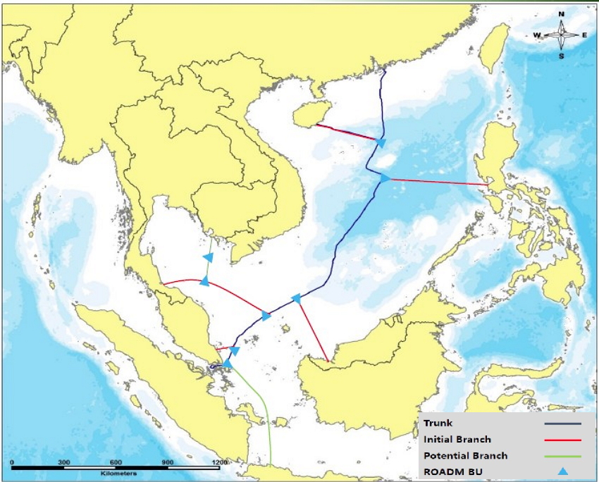 Компания China Mobile ввела в эксплуатацию подводный кабель SEA-H2X