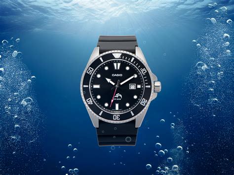 Casio выпустила водонепроницаемые часы для дайверов
