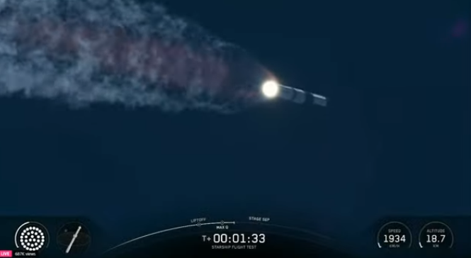 SpaceX благополучно провела 11-й испытательный полет Starship